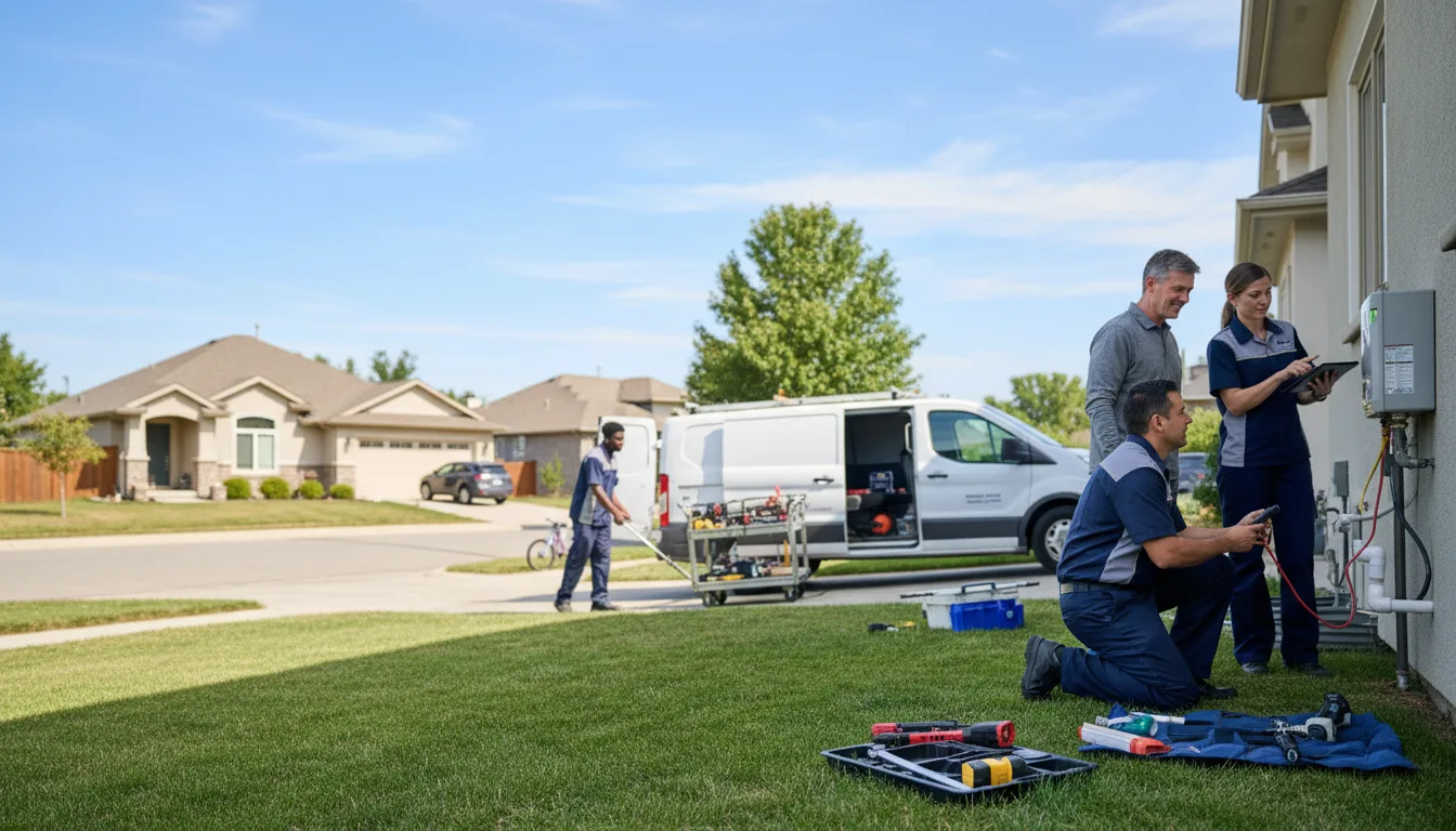 Tankless water heater service in Evansport, OH